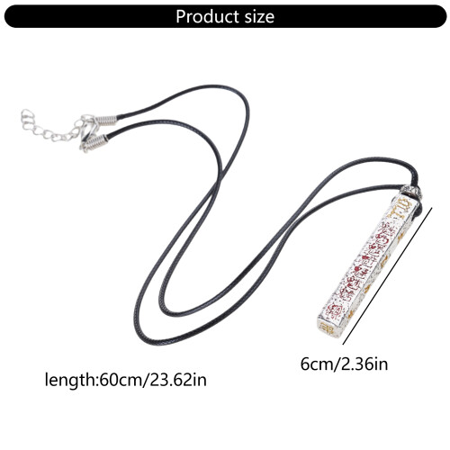 Bijoux élégants de collier de pendentif en forme d'auvent 1