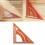 Adjustable Aluminum Triangle Ruler For Angle Measurement-large 3