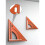 Adjustable Aluminum Triangle Ruler For Angle Measurement-large 7