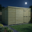11 x 9 Pent Shed Tanalised (Double Door, No Windows) 3