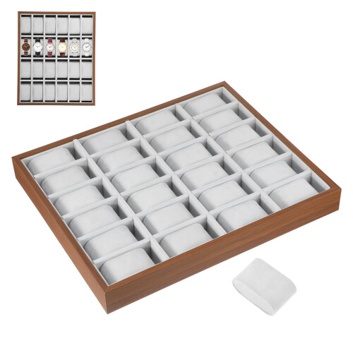 Watch Storage Box Beige Horloges En Decoratie
