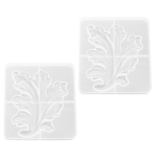 2St Flexibele Siliconen DIY Mal Voor Epoxy Ornamenten En Sieraden