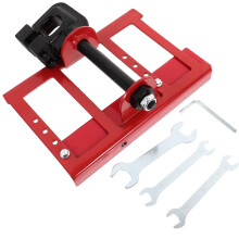 1Set Verticale Kettingzaag Mill Mini Met Verstelbare Snijgeleider Rood