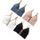 4St Zwart Nylon Dames Vest Met Ritssluiting Modieuze Top 1
