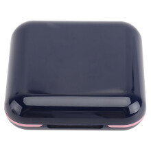 1St Mini Draagbare Waterdichte Medicijn Organizer Blauwe Opbergcase