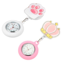 2St Verpleegsterzakhorloge Met Clip En Quartz Beweging