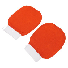2St Douchehandschoenen Voor Exfoliëren En Massage, Voor Thuis