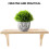 1Set Beige Wandrek Voor Diverse Ruimtes 4