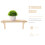 1Set Beige Wandrek Voor Diverse Ruimtes 5