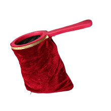 Fun Vanishing Pouch Magics Trick Props Bag Exciting Magics-Red