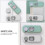5St Multifunctionele Baby Lock ABS Lade En 4