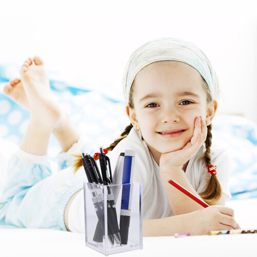 3St Multifunctionele Acryl Opbergtube Voor En Make-Up 2