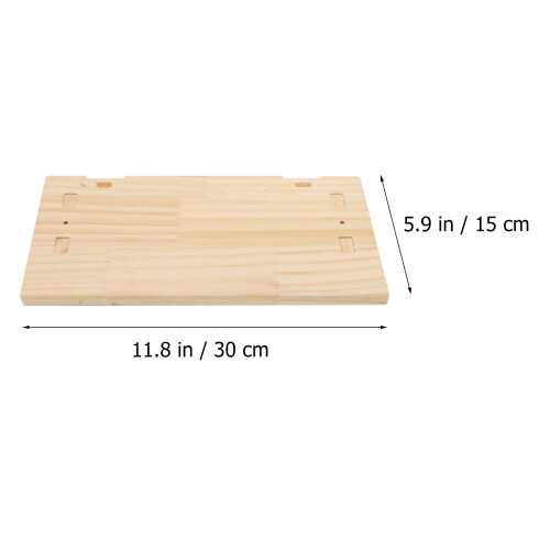 1Set Beige Wandrek Voor Diverse Ruimtes 1