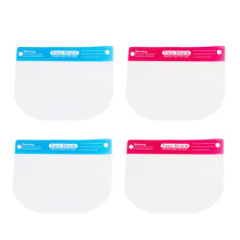4 Pcs Kids Safety Face Outdoor Dust Proof Clear Visor Children Protector Anti-Spray Cover School Kids Headwear