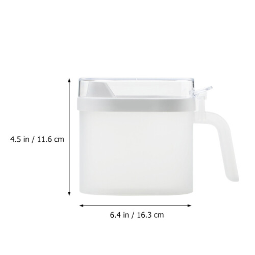 1St Kruidenfles Wit Plastic Met Verwijderbare 1