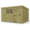 11 x 9 Pent Shed Tanalised (Single Door, With Windows) 2