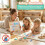 Ensemble d'aimants alphabet lavables en Silicone, pour 8