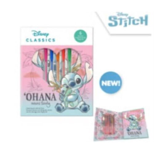 GEL PENS WITH ACTIVITY BOOK STITCH Other Book