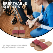 1Paar Comfortabele Koppelhuis Slippers Met Eva-Zool, Licht En Duurzaam