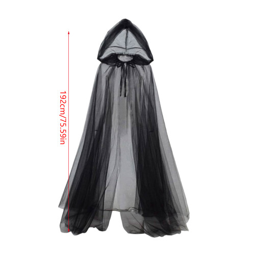 Ensemble 2 pièces cape à capuche de Style victorien et-Violet 1