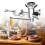 Strong Hand Operated Meat Processor Having Sausage Accessory-2 6