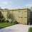 19 x 4 Pent Shed Tanalised (Double Door, No Windows) 1