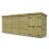 19 x 4 Pent Shed Tanalised (Double Door, No Windows) 2