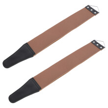 2St Razor Strop Set Met Dubbelzijdige Schuurstrips Voor Thuis
