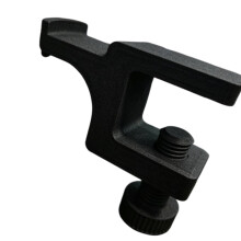 Clamp On Under Desk Hook for Headphones Bags Cables Without-1