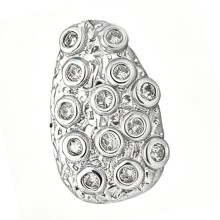 Meteorite Crater Copper Dental Grills Mouth Jewelry-Silver