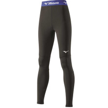 (8 UK R, Black) Mizuno Womens/Ladies Fitted Leggings