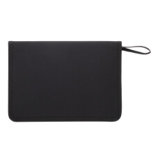 1St Zwarte Potloodhouder Canvas Met Grote Capaciteit