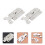 2St Rvs Thickened Slide Lock Voor Deurbeveiliging 7