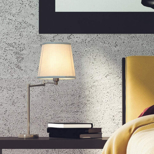 E14 Lampenkap Accessoire Wit Handgemaakt Stof 2