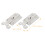 2St Rvs Thickened Slide Lock Voor Deurbeveiliging 2