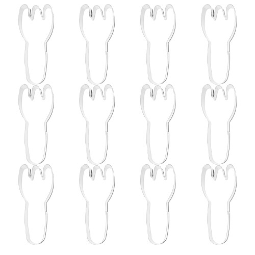 12Stk Gabelform Keksmould 3D Backzubehör