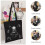 1Astronaut Canvas Herbruikbare Zwarte - En Buitentas 6