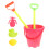 1Set Educatief Zandspeelgoed Kind Strand Speelset Plastic 1
