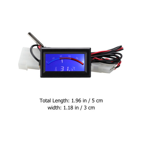 2St Elektronische Keukenthermometer Abs+ Met Heldere LCD-Display 1