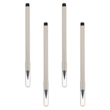 4St Navulbare Tekenpenseel Met ABS Nylon Beige Voor Kalligrafie