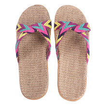 1Paar Stijlvolle Paarse Huishouw Slippers Met Non-Slip Zool