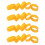 1Set Stevige Rubberen Binding Strap Voor Snowboard En Ski Brakes 1