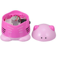 1Table Dust Collector Roze Plastic Mini Stofzuiger Voor Bureau