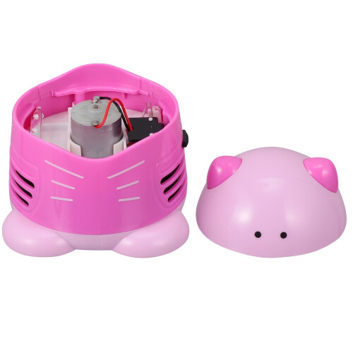 1Table Dust Collector Roze Plastic Mini Stofzuiger Voor Bureau