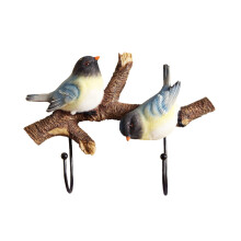 Vogelvormige Resin Wandhaak Voor Jas En Hoed Decoratie