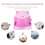 1Table Dust Collector Roze Plastic Mini Stofzuiger Voor Bureau 7