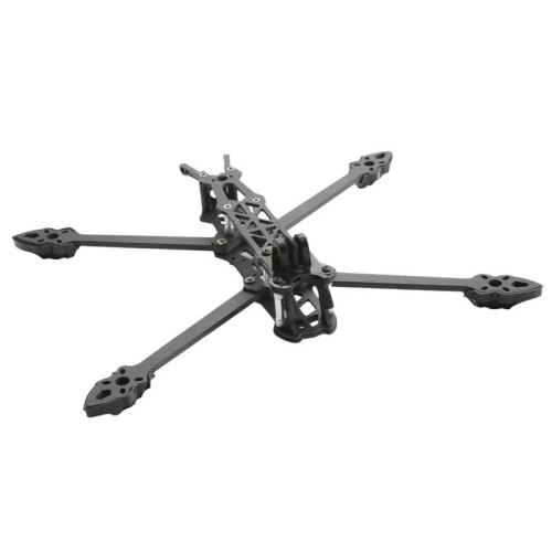 225MM Traversing Frame, Long-Distance Flight Frame, Remote Control Traversing Machine Accessories Black with Printout 1