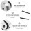 1Set Variabele Snelheid Aluminium Synchronous Wheel Pulley 5