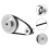 1Set Variabele Snelheid Aluminium Synchronous Wheel Pulley 11