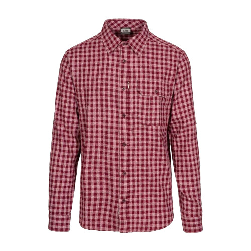 Trespass (XS, Red) Trespass Mens Checked Button-Down Shirt
